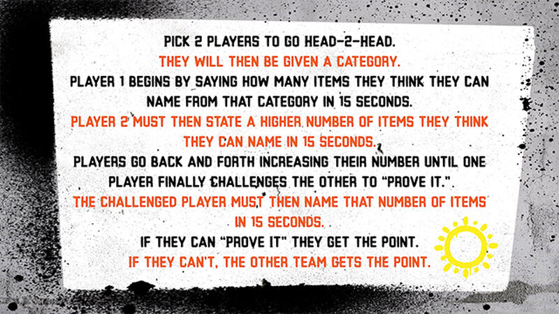 Prove It Or Lose It &mdash; Summer Edition